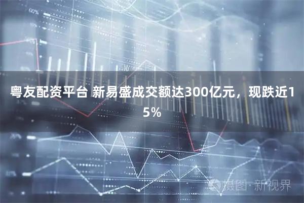 粤友配资平台 新易盛成交额达300亿元，现跌近15%