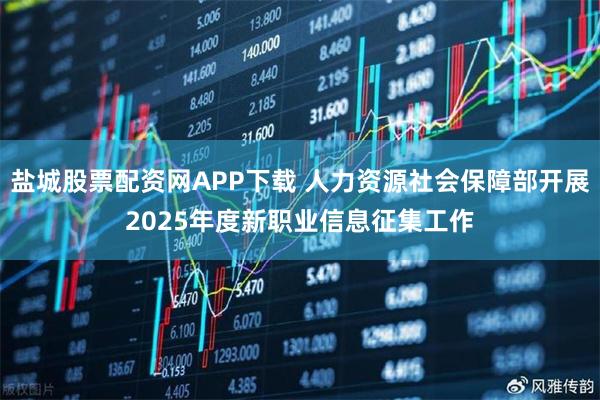 盐城股票配资网APP下载 人力资源社会保障部开展2025年度新职业信息征集工作